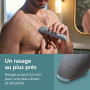 Philips Bodygroom série 3000 - Tondeuse pour hommes avec Triple protection, taille des poils et rasage des zones intimes, rasage
