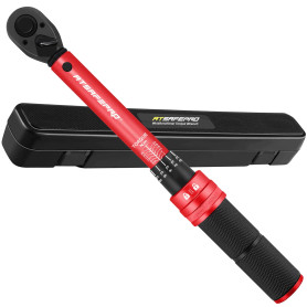 ATsafepro clé dynamométrique velo 3-25 Nm,cle dynamometrique 1/4 clic Petite avec double réglage de direction et 72 dents, clef 