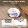 NARWAL Freo Z10 Robot Aspirateur et Laveur avec Système Anti-Enchevêtrement, 15000 Pa, Base Autonome, Nettoyage à 75°C, Séchage 