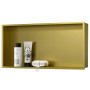 Bernkot Niche murale en acier inoxydable doré 60 x 30 x 10 cm