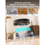Lefant M3 Max Robot aspirateur avec Fonction de Balayage, 20000 Pa, Navigation LiDAR, autonomie de 220 Min, Commande vocale Inte