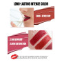 Anglicolor 12 Couleurs Rouge à Lèvres,Liquide Mat Nude Étanche Longue durée Antiadhésif La tasse ne se décolore pas Brillant à l