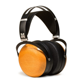 HIFIMAN SUNDARA Casque Hi-FI avec Fermeture à l'arrière - Magnétique - avec Aimant furtif - Câble Amovible - Oreillettes en Bois