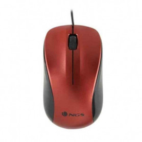 Souris Optique NGS WIRED 1200 DPI Rouge 18,99 €