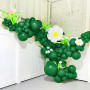 Teselife Ballons Vert Foncé, 50Pièces 12Pouces Vert Sombre Latex Ballon Arche Guirlande Femme Homme Anniversaire Mariage Proposi