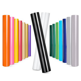 Prime Vinyl Lot de 16 films de traceur textile flexibles pour traceur textile 30,5 cm x 20,5 cm pour Cutting Machines, pour bric