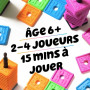 OK Jouez au Jeu de tuiles Ultime - Amusant, stratégique et Portable pour 2 à 4 Joueurs, Jeu de société Parfait pour Une soirée d