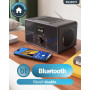 Radio Internet WiFi avec Bluetooth | Radio Dab Plus & FM | 100W 2.1 Caisson de Basse Interne pour Xtra Bass | Spotify Connect & 