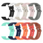 CHULN 10 Pièces Bracelet pour Xiaomi Watch - 22mm Silicone Réglable Sport pour Mi Watch/S1/S1 Active/Color Sport