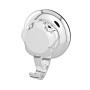 Compactor - Set de 4 Crochets BESTLOCK Bath, Taille L, Chrome, Ultra-faciles à Installer sans Outils