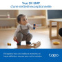 Tapo 3K(5MP) Caméra de Surveillance WiFi intérieure 360°, détection IA, Suivi Intelligent Sirène, Vision Nocturne, Audio bidirec