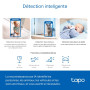 Tapo 3K(5MP) Caméra de Surveillance WiFi intérieure 360°, détection IA, Suivi Intelligent Sirène, Vision Nocturne, Audio bidirec