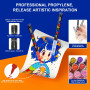 Sanyetral 240 Couleurs Feutre Acrylique, Marqueur Acryliques, Adulte Acrylique Convient pour Bois, Toile,Tissu, Verre, Métal, Pa