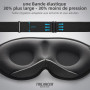 Masque de Nuit Innovant 2025 pour Hommes et Femmes, Conception Masque de Sommeil qui Bloque la Lumière pour Dormir, les Siestes,