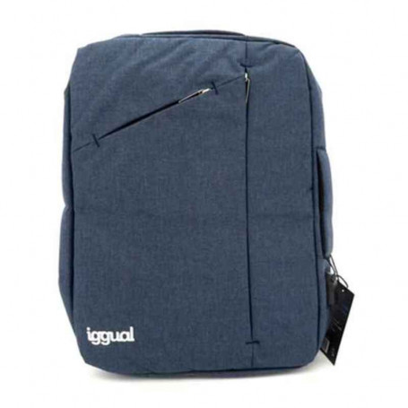 Sacoche pour Portable iggual Adaptative Work 15,6" Imperméable Anti-vol Bleu 48,99 €