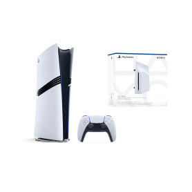 Playstation Sony, 5 Pro, PS5 avec 1 Manette Sans Fil DualSense + Lecteur de Disque Blu-Ray Ultra HD 4K