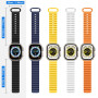 Astorgos 5Pack Bracelet de Sport Océan en Silicone Compatible avec Apple Watch Ultra 3/2/1 49mm 46mm 45mm 44mm 42mm, iWatch SE3/