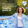 SOUPLINE Voiles Sèche-Linge Adoucissants Grand Air, Parfume le Linge de Maison, Parfum Longue Durée,Complément Idéal à Votre Les