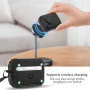 Geekria Coque rigide compatible avec Apple AirPods Pro 2/1, coque intégrale antichoc avec couvercle rabattable déverrouillable, 