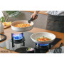 ROSSETTO – Set de cuisine comprenant 23 pièces. Une marmite, une sauteuse, des poêles et des casseroles le tout empliable, poign