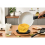 ROSSETTO – Set de cuisine comprenant 23 pièces. Une marmite, une sauteuse, des poêles et des casseroles le tout empliable, poign