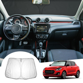 GAFAT Suzuki Swift/Sport AZ/Hybrid 2017-2024 2025 Pare-Soleil pour Pare-Brise Avant, Swift 2023 Parasol intérieur Protection Sol