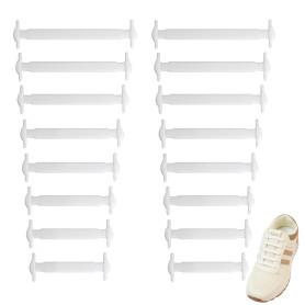 SUBAUM No Tie Lacets pour Enfants et Adultes,Lacets en Silicon Elastique Sans Noeud pour Chaussures de Sport Running Sneaker Con