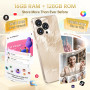 OUKITEL C3 Telephone Portable Pas Cher - 16(4+12)Go +128Go/TF 1To Smartphone Pas Cher, Écran 6.52" Smartphone Débloqué Android 1
