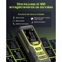 Télémètre Laser, LASGOO 60m/197ft Mètre Laser avec Unités Multiples Ft/in/M, écran LCD rétroéclairé, Mode Pythagoricien, Surface