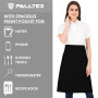PALLTEX GAVROCHE Tablier Serveur Restaurant Tablier Long pour la cuisine, l'artisanat, la peinture, la pâtisserie