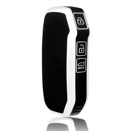 OFFCURVE Etui a Cle Voiture Coque Clé, Étui à Clés Couvre Clef Cache Clef Apte à Kia Ceed CD Sportage GT Sorento 4 Stinger R K5 