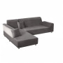 ShowyLive Lot de 2 Housses de Canapé Housse de Canape 3 Places avec Accoudoirs et 2 Housses de Coussin, pour Canapé en Forme de 