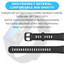 Monuary 6 Packs Bracelets Compatibles avec HUAWEI Band 10/9/8, Bracelets Colorés et Sportifs, Souples et Respirants, Ouverture R