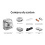 DJI ROMO P aspirateur Robot et serpillière avec Design Transparent, Aspiration de 25 000 Pa, détection de Niveau Drone, 200 Jour