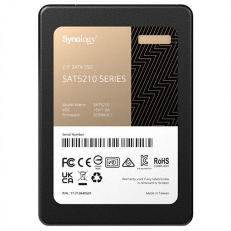 Disque dur Synology SAT5210-1920G 1.92 TB SSD SATA 2,5" 699,99 €