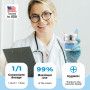 OUKEYA Creme Retinol Visage - 3% Rétinol + 5% Niacinamide & Acide Hyaluronique - Anti Ride, Anti Age, Unifie le Teint, Hydrater,