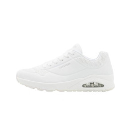 Skechers Uno Stand On Air Baskets Homme, White Durabuck Mesh, 42 EU