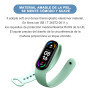 BANGTING 20 Couleurs Bracelets Compatible avec Xiaomi Mi Band 7 / 6 / 5 / Amazfit Band 5, Bracelet de Remplacement