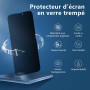 NEW'C Lot de 3, Verre Trempé Anti-Espion pour iPhone 14 Pro (6,1 Pouces), Angle de Confidentialité 28 Degrés Amélioré, Dureté Ul