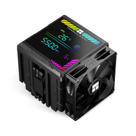 Thermalright Peerless Assassin 140 Refroidisseur d'air numérique pour processeur, cache écran numérique, 6 caloducs, refroidisse