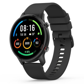 Vancle Bracelet pour Xiaomi Mi Watch/S1/S1 Active/Xiaomi Mi Watch Color Sport, 22mm Silicone Bracelet, Noir