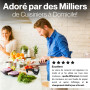 Lantana - Aiguiseur à 3 phases Smart Sharp - pour couteaux de cuisine - résultat professionnel/design ergonomique - pierre céram