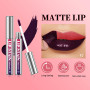 Peel Off Lip Tint 3 Colors Detachable Lip Liner Long Lasting Waterproof Matte Lip Gloss Liquid Lipstick Pigmented Lip Pencil