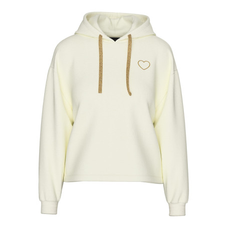 PIECES Pcchilli Ls Heart Hoodie Noos BC Pcchilli Ls Heart Sweat à Capuche Noos BC Femme (Lot de 1)