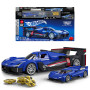 Mattel Brick Shop Hot Wheels Coffret de Construction Cadillac Project GTP Hypercar Mattel Brick Shop Série Speed avec 236 pièces