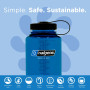 Nalgene – Grande Ouverture – 1 L – Slate Blue