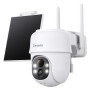 Cinnado Camera Surveillance WiFi Exterieure sans Fil Solaire – 2K Caméra de Surveillance Extérieur avec Panneau Solaire, Wi-FI 2
