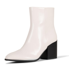 Amazon Essentials Bottines à Talon Propre Femme