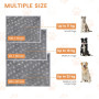 PETTOM Couverture imperméable Chien Chat, Plaid Chien Anti Pipi Lavable, Couverture Fluffy Chiens Double Face Doux et Comfortabl