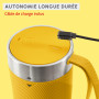 Moulinex Lightmix Blender portable, 300ml, Puissant, Rechargeable, Jaune Nest LM1C0210